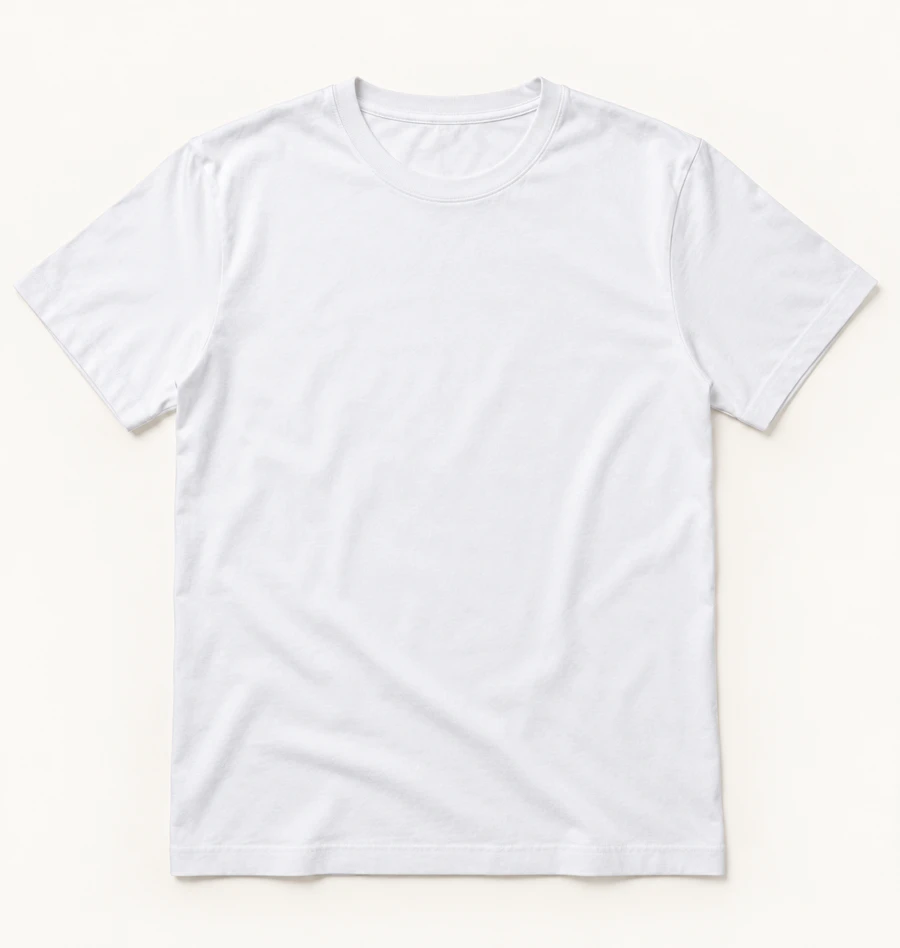 Crew neck Tee / White catalog image