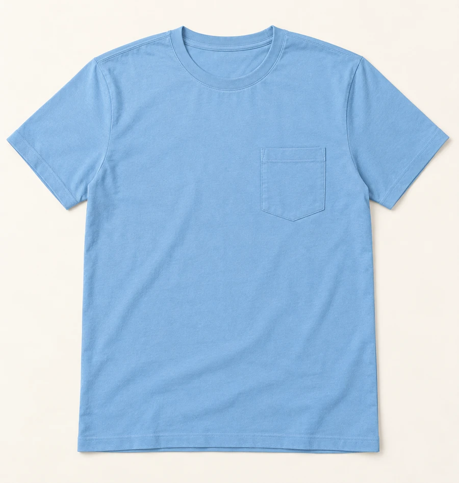 Pocket Tee / Sky blue catalog image